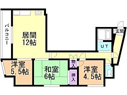 間取図画像 3LDK