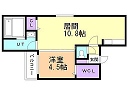 クレステージ西岡 2階/203