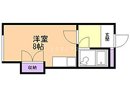 マイライフ102 ワンルームの間取図画像