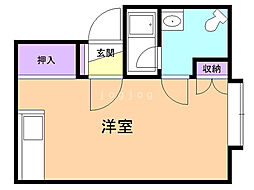 間取図画像 ワンルーム