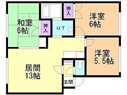 メイユールあびこ 3LDKの間取図画像