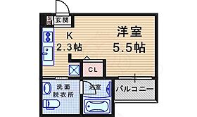 Ｓpring Coast3  ｜ 兵庫県尼崎市食満７丁目（賃貸アパート1R・1階・20.13㎡） その2