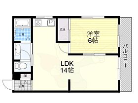 アーネスト武庫川  ｜ 兵庫県尼崎市稲葉荘２丁目21番22号（賃貸マンション2DK・2階・41.00㎡） その2