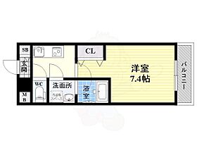 シエテ立花駅前  ｜ 兵庫県尼崎市七松町１丁目10番27号（賃貸マンション1K・7階・24.00㎡） その2