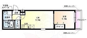 兵庫県尼崎市開明町１丁目34番7号（賃貸アパート1LDK・2階・34.20㎡） その2