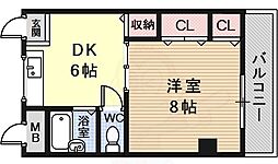 間取図画像 1DK