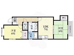 オーク西難波 2階/202