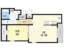 ブランノワール 1階/-