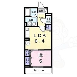 神崎町アパート 2階/-