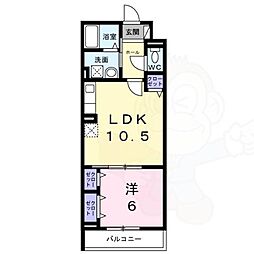 神崎町アパート 2階/-