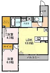D‐room南塚口 3階/-