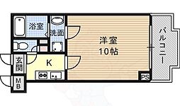立花アネックス 1Kの間取図画像