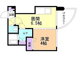 間取図画像 1DK