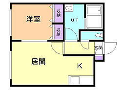 ビバリーパレット 4階/401