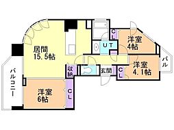 グランファーレ伏見グランシャリオ 6階/605