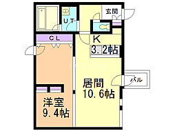 ピュアステージマルヤマ 1階/102