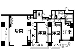 間取図画像 3LDK