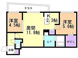 ブランシャール円山医大前 1階/101
