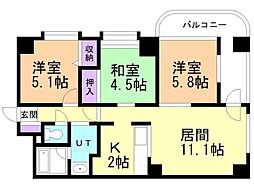 間取図画像 3LDK