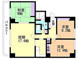 ビッグウイン915 3LDKの間取図画像