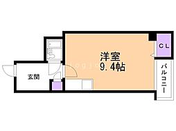 Y&M北7条ビル ワンルームの間取図画像