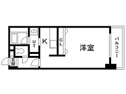 デルソール南6条 1Kの間取図画像
