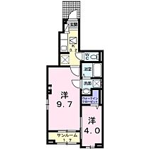 シャルマン櫻街6　梓館  ｜ 長野県松本市宮田（賃貸アパート1K・1階・41.29㎡） その2