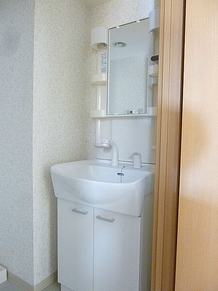 画像11:朝洗髪出来るシャワー付きの洗面台です。お掃除の際にもシャワーは便利です。