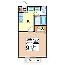 シャトレK  ｜ 長野県長野市合戦場１丁目123（賃貸アパート1K・1階・30.27㎡） その2