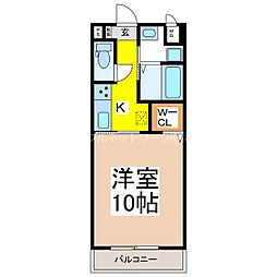 間取図画像 1K