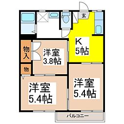 フォーブルマルナカ 3Kの間取図画像