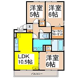 間取図画像 3LDK