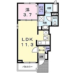 ラッフィナート・MC 1LDKの間取図画像