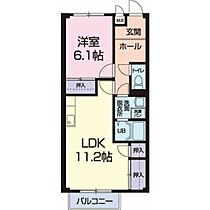 エルシャンク  ｜ 長野県東筑摩郡山形村4827-6（賃貸マンション1LDK・2階・45.64㎡） その2