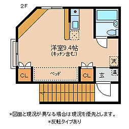 プチメゾン ワンルームの間取図画像