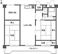 戸塚マンションF棟5階4.0万円