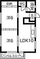 春日井中央マンション6階5.2万円