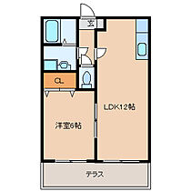 メゾンドユニオン 106 ｜ 福岡県久留米市津福本町（賃貸アパート1LDK・1階・40.00㎡） その2