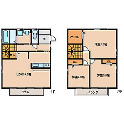 コンフォートヴィラ 3LDKの間取図画像