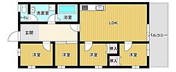 間取図画像 4LDK