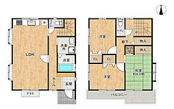 一宮市木曽川町黒田 3LDKの間取り