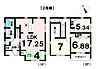 間取り：間取り図（2号棟）