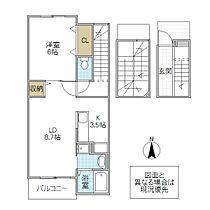 ロンジェヴィタ 302号室 ｜ 茨城県日立市鮎川町（賃貸アパート1LDK・3階・53.33㎡） その2