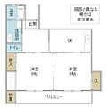 シャトー多賀3階5.0万円