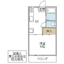 スターリバー 201号室 ｜ 茨城県日立市中成沢町（賃貸アパート1DK・2階・23.00㎡） その2