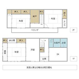 日立市滑川町 4SDKの間取り