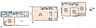 間取り：2階にリビングを配置することで、より広々として開放感のある居住空間を実現させました。