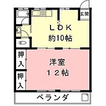 戸崎ビル  ｜ 岐阜県岐阜市市橋6丁目（賃貸アパート1LDK・4階・45.36㎡） その2