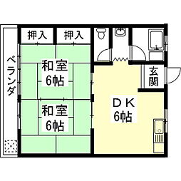葛西ビルの間取図画像