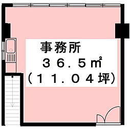 加藤第1ビルの間取図画像